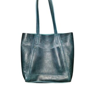 Portland Leather Juliette Tote in Lagoon